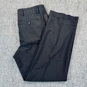 FootJoy FJ Men's 33x32 Performance Golf Pants Black Stretch Flat Front Everyday